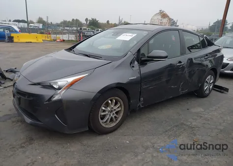 2016 Toyota Prius Four z USA, uszkodzony, nr VIN JTDKARFU9G3010152